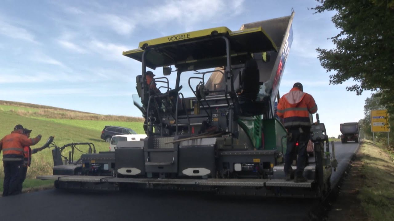 VÖGELE SUPER 1800-3i - Innovative Tracked Paver - Bad Marienberg, Germany