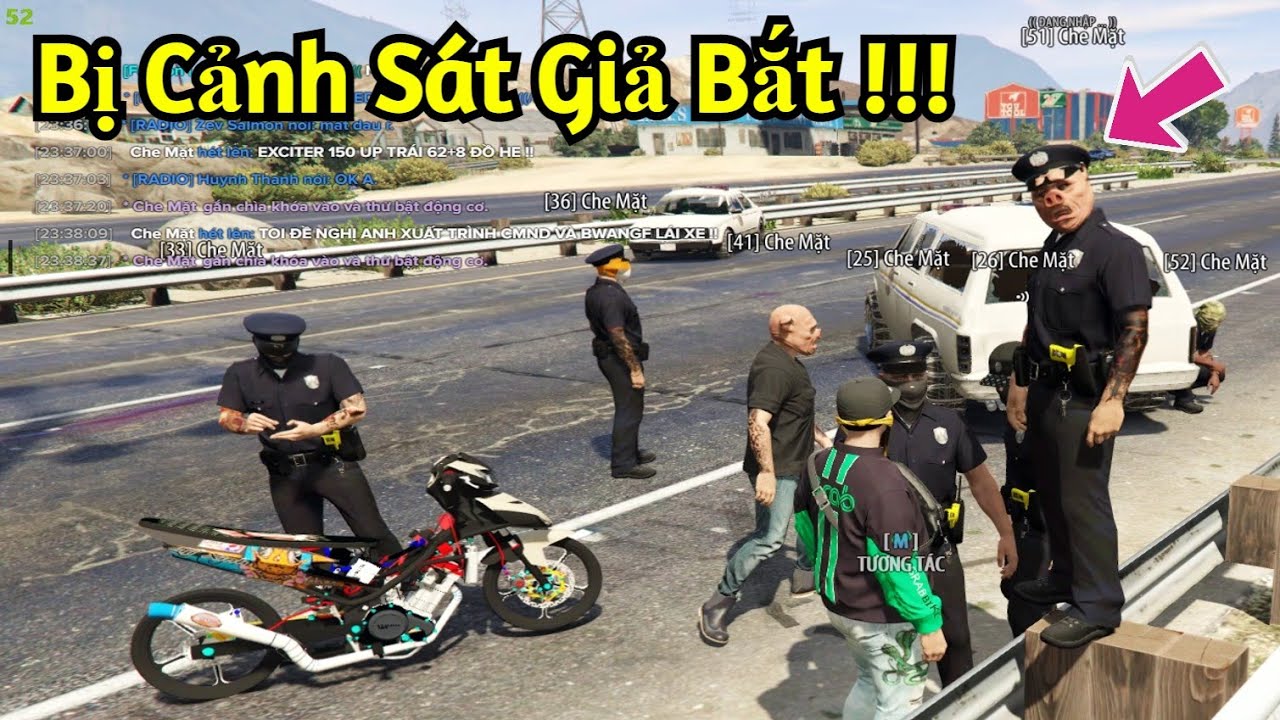 GTA 5 Roleplay#72 Chạy Ex Đi Trộm Chó Bị Cảnh Sát ''Giả'' Bắt Tại Biên Giới Và Cái Kết !!!