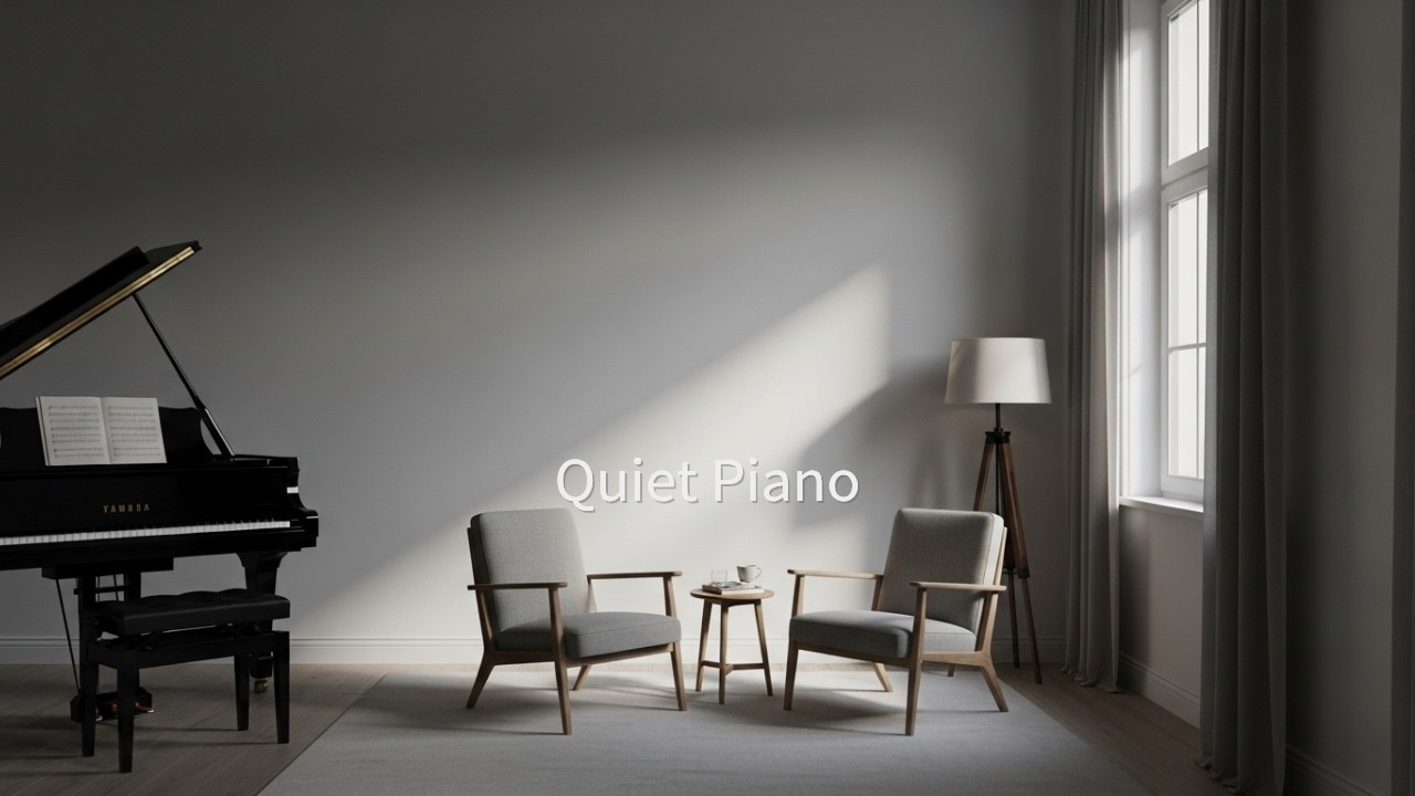 Quiet Piano for Focus – 2 Hour Calm Study Music