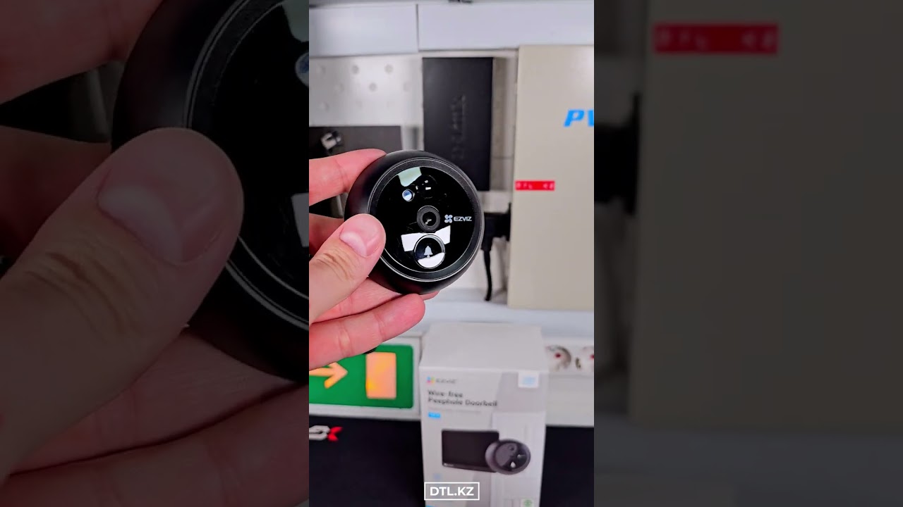 Ezviz HP4 - камера - домофон в дверной глазок с экраном Wi-Fi - 2 Мп, 2 мм, 155&deg;, мини обзор