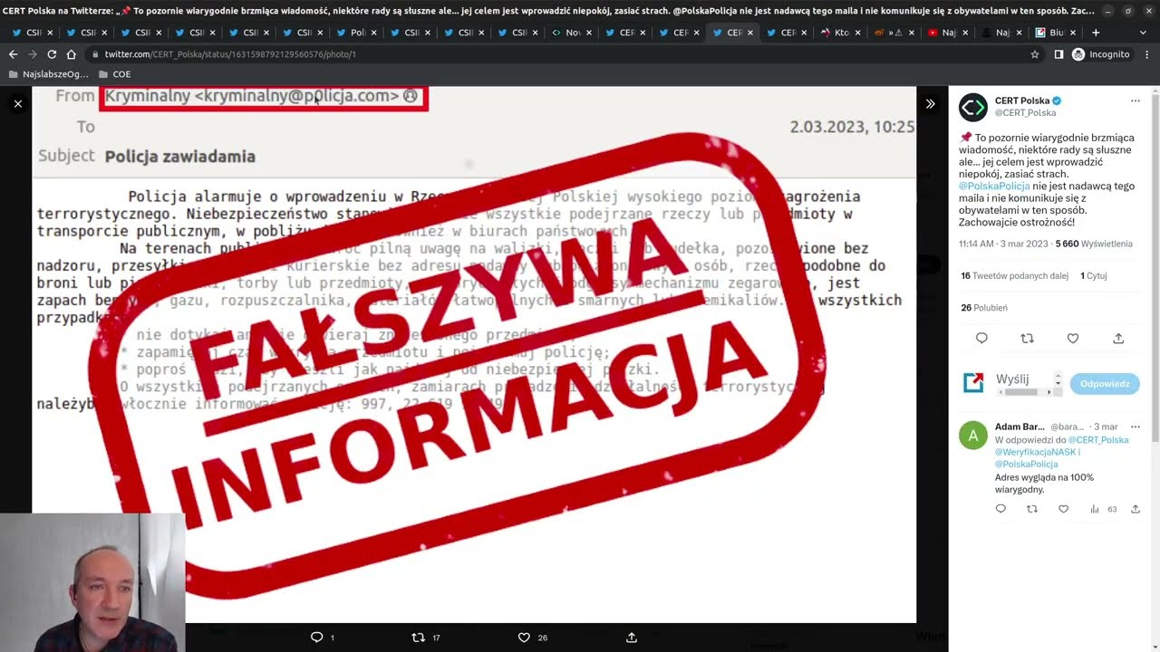 Fałszywe odszkodowania i inwestycje, złośliwe reklamy, SMSy od policji i BLIKa