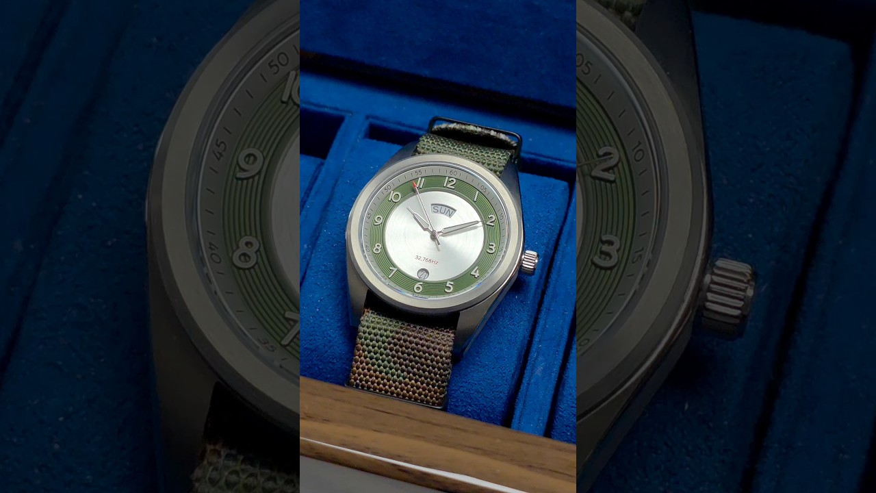 HZWatch HZ.01 GREEN (V2) Cns watchstrap