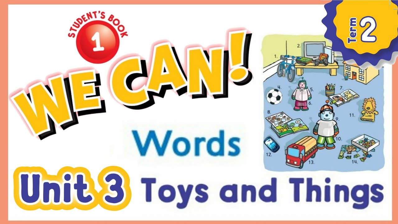 انجليزي we can 1 unit 3 الوحدة الثالثة WordListen and point الفصل الدراسي الثاني الانجليزية للاطفال