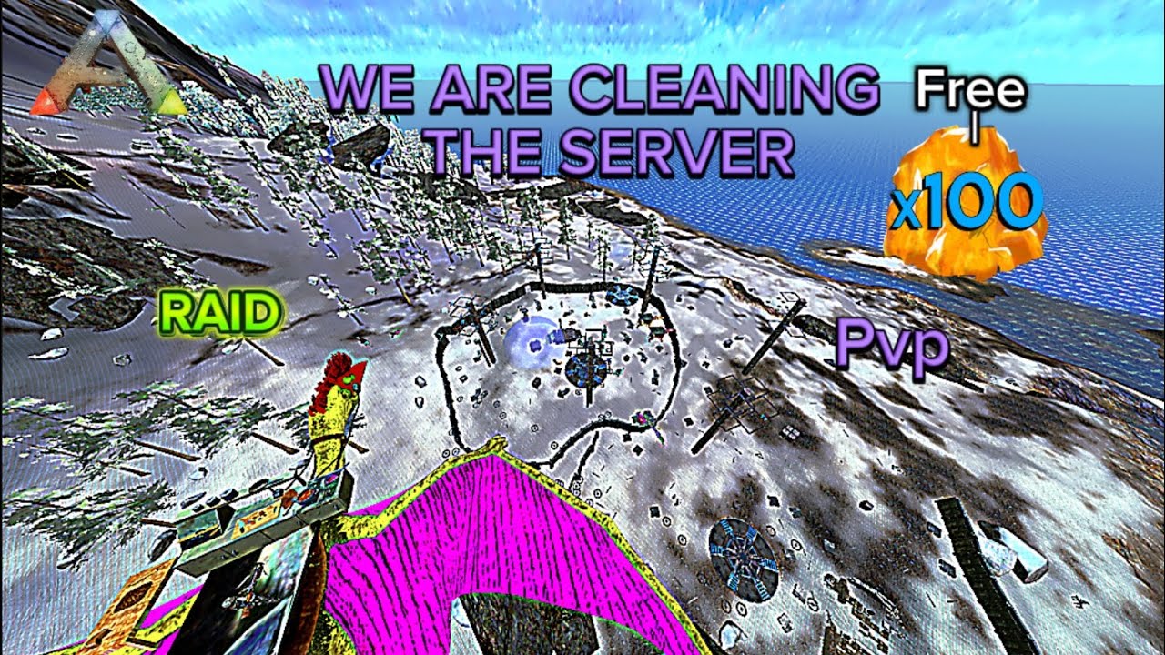 We broke the biggest server base Ark mobile pvp ful || Billie || wearken ||