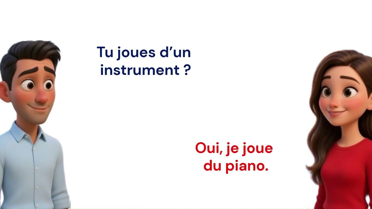✅ Basic French Conversation Practice for Beginners | Simple Dialogues (A1–A2)
