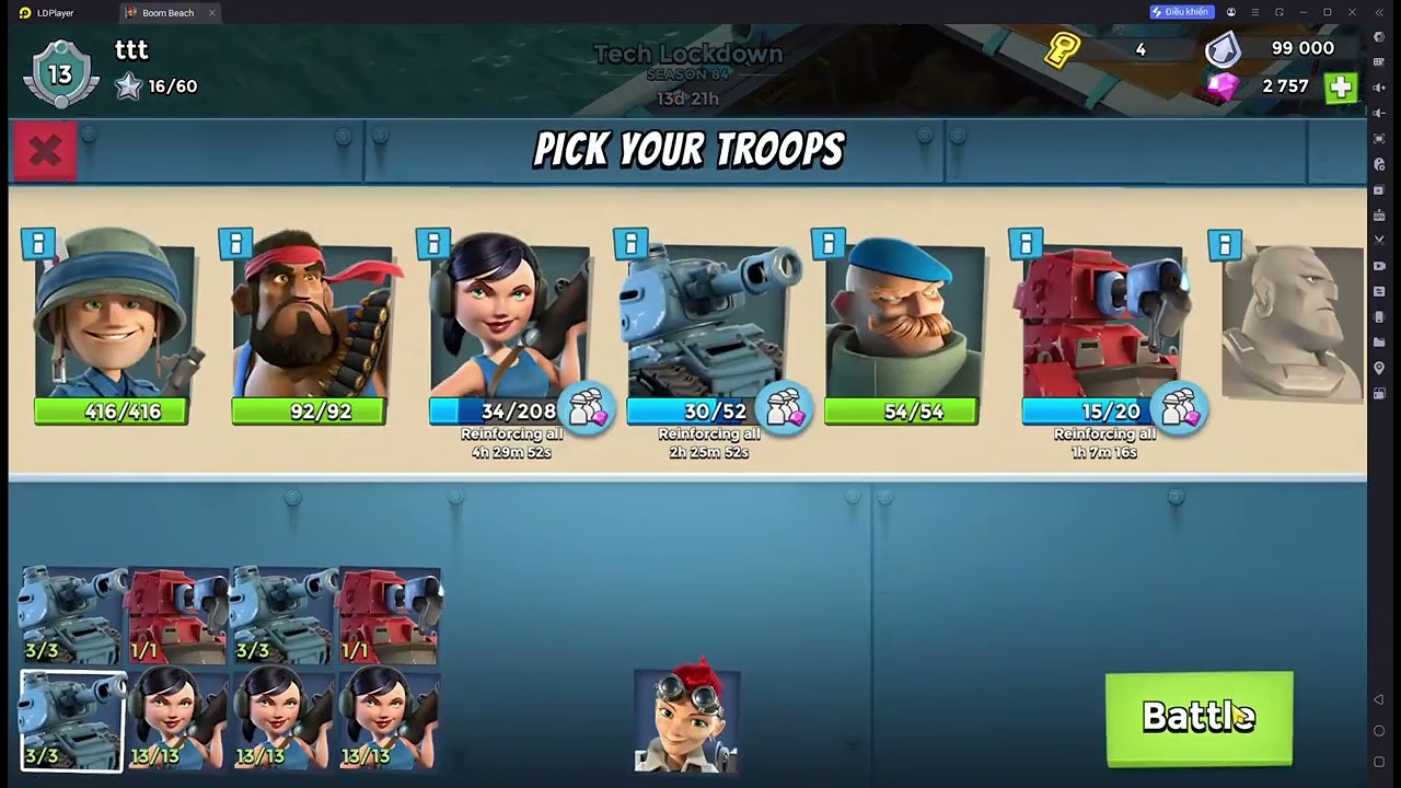BoomBeach Season 84: Tech Lockdown (03) #BoomBeach  | songGAME