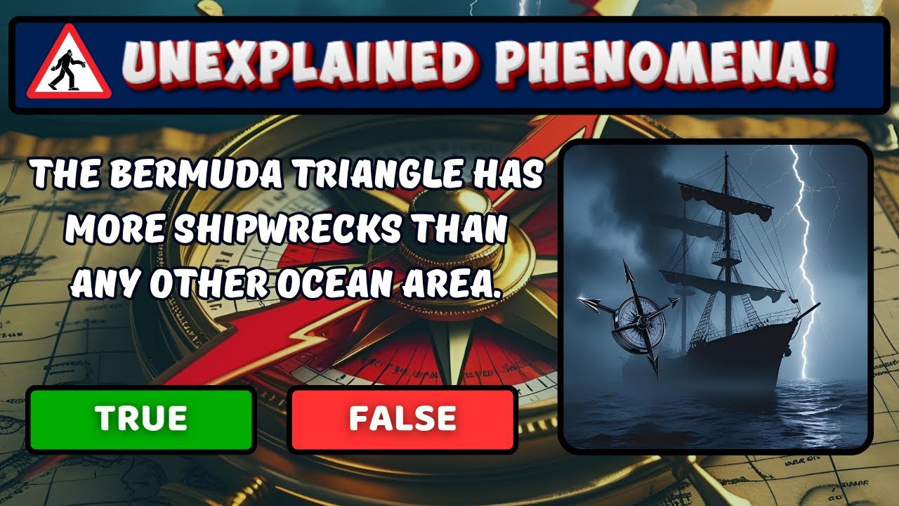 Quiz Trivia True or False: Unexplained Phenomena Even Scientists Can't Explain