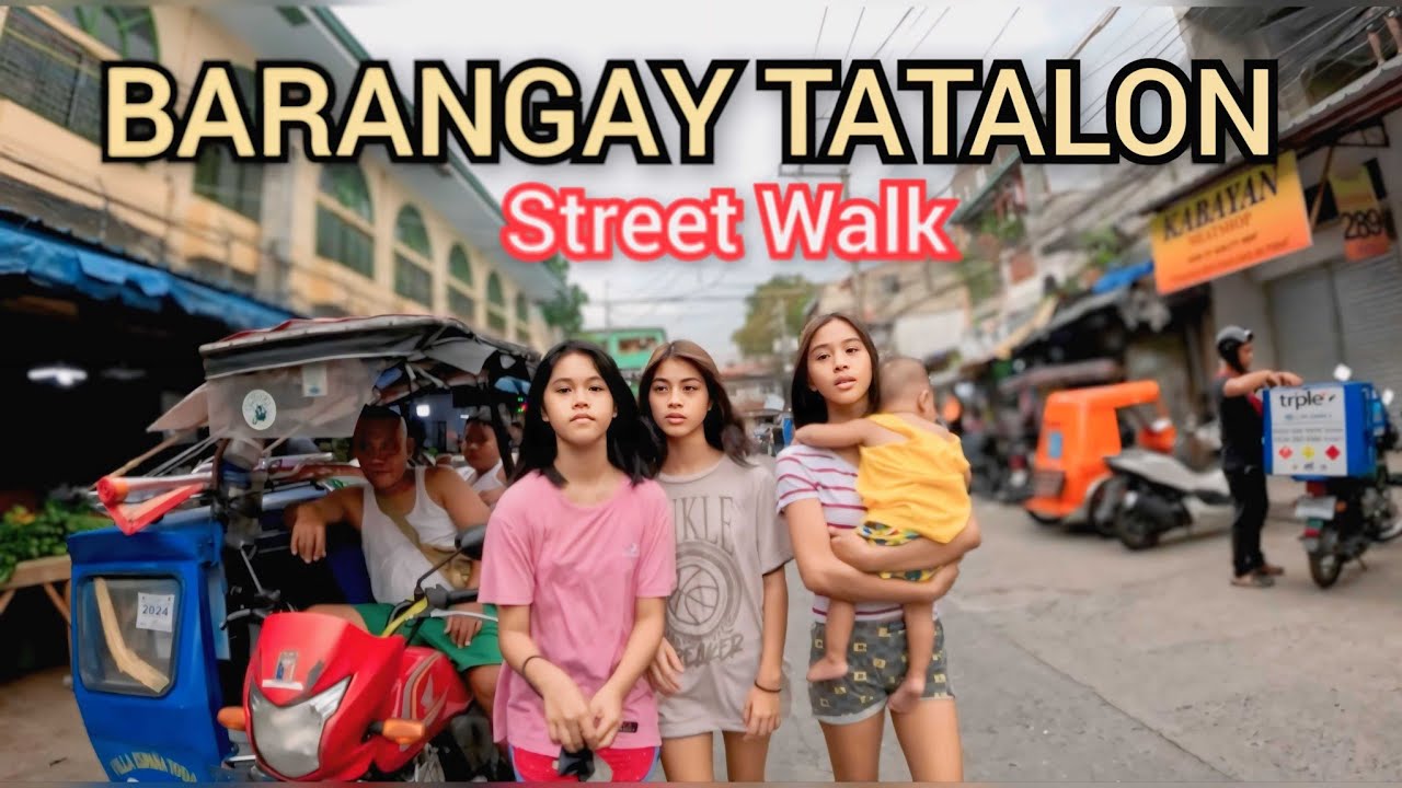 Barangay Tatalon Street Tour | Quezon City Walk | Philippine Walking Tour