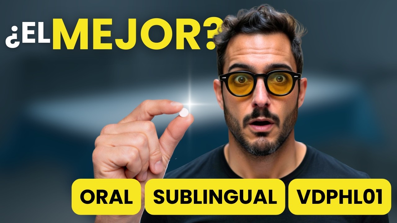 Minoxidil oral vs sublingual vs VDPHL01: diferencias y riesgos reales