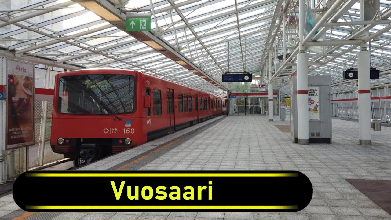 Metro Station Vuosaari - Helsinki 🇫🇮 - Walkthrough 🚶