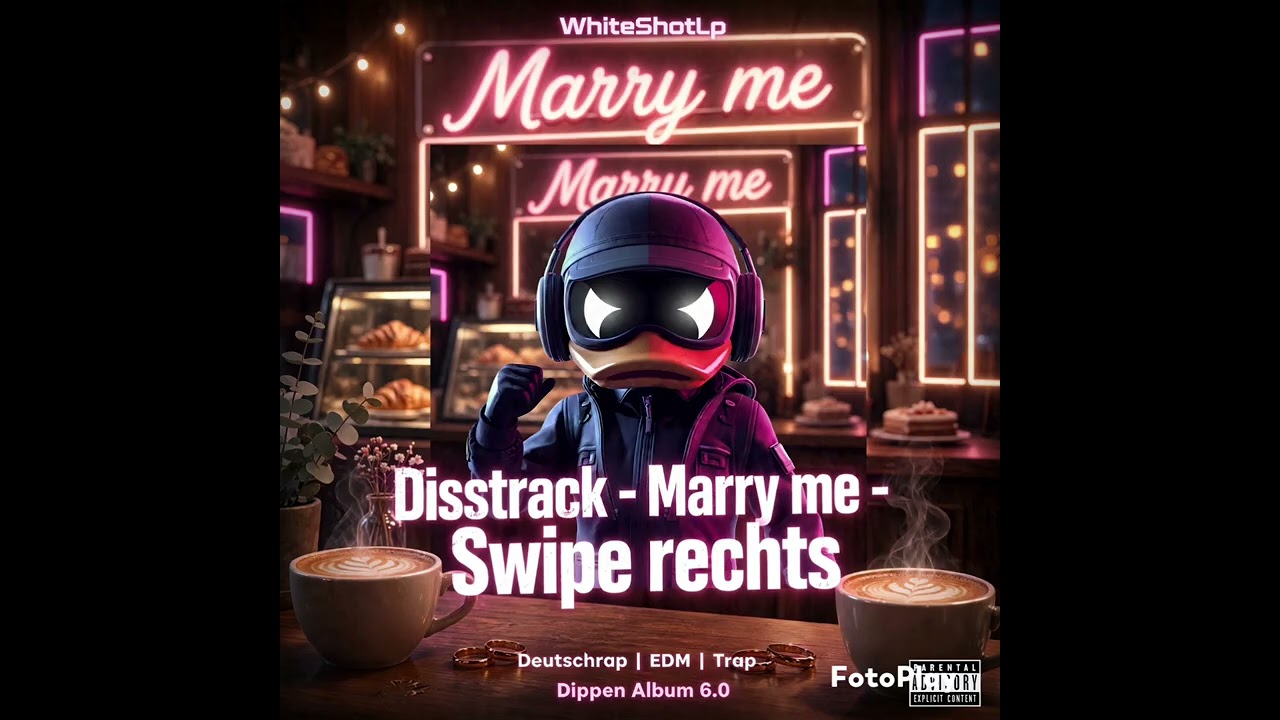 Disstrack Marry me - Swipe rechts deutschrap edm trap Dippen Album 6.0