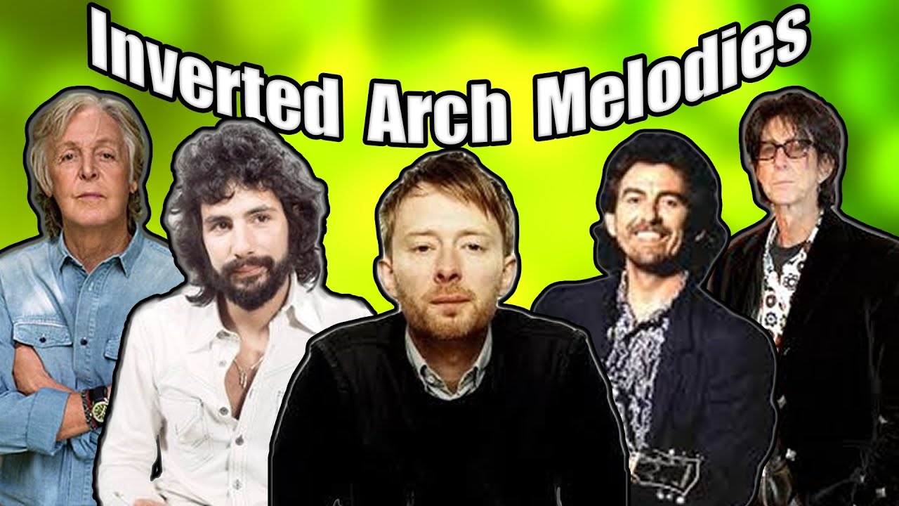 Examples of Melodic Shapes in Vocal Melodies ( inverted Arch)