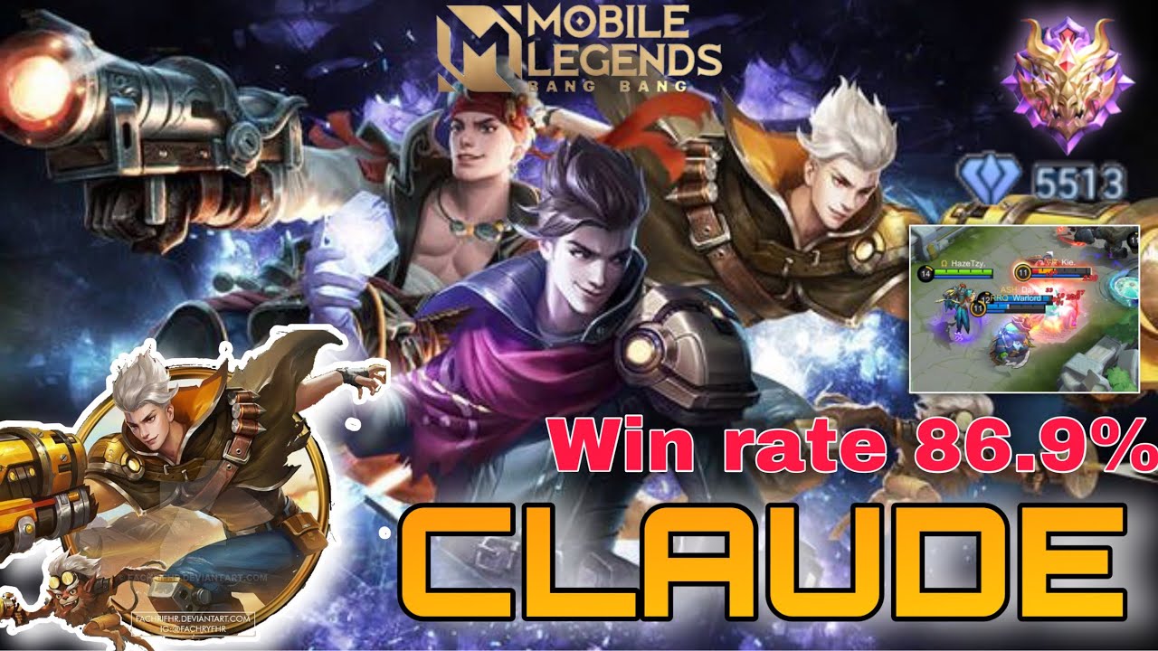 Claude Pro player win rate 86.9% คลอดด์ mobile legends MLBB