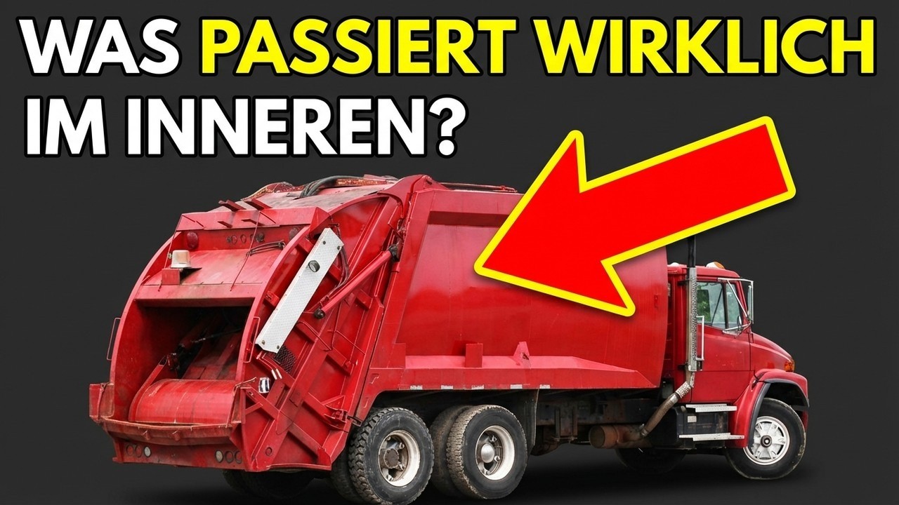 Was passiert WIRKLICH im Inneren eines Müllwagens?