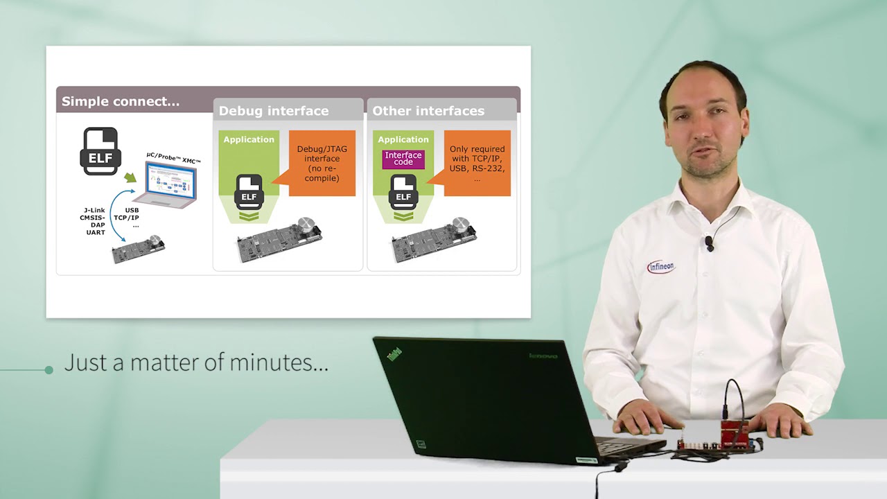 Infineon: &mu;C/Probe&trade; XMC&trade; &ndash; Peek inside XMC&trade; microcontroller
