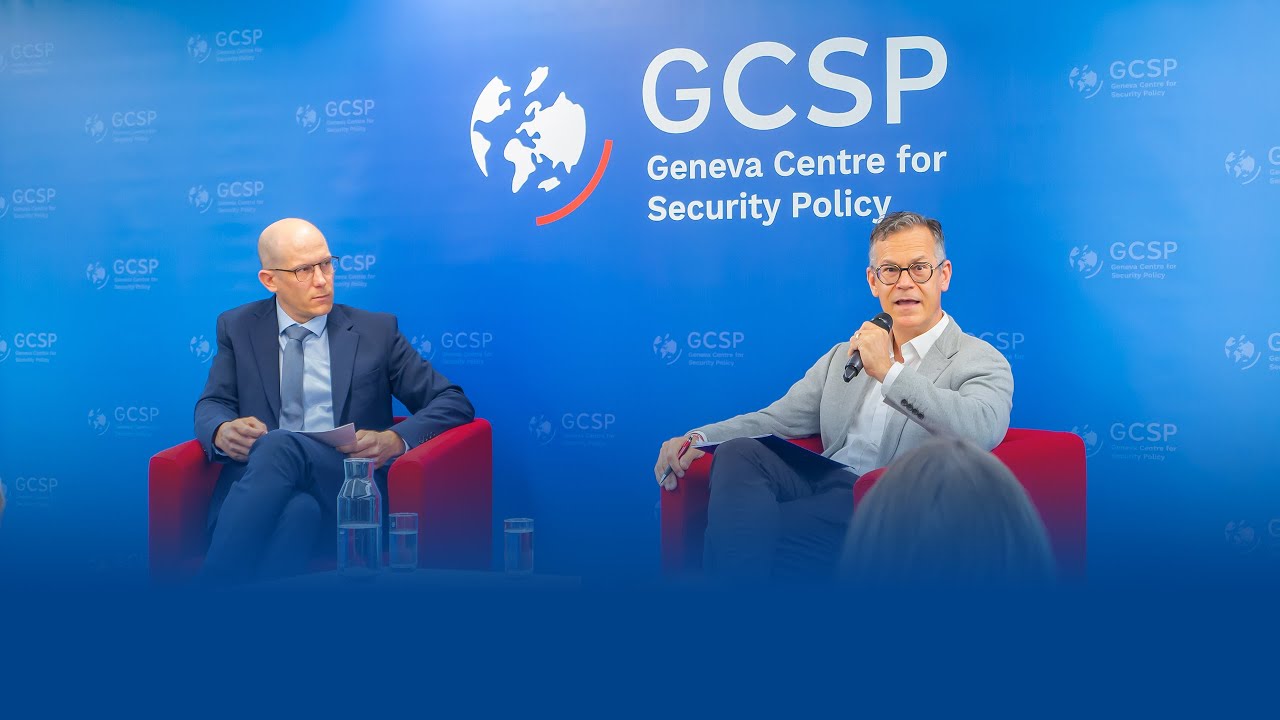 The Geopolitics of Emerging Technologies – A Conversation with Colin Kahl - A Geneva Security Debate