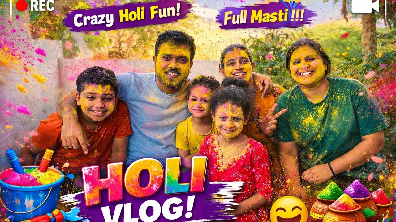Holi vlog 2026