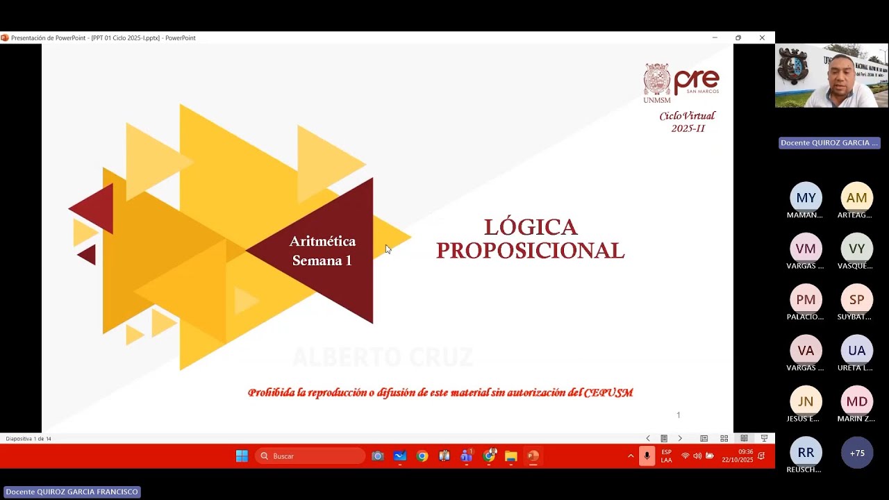 Aritm&eacute;tica - Semana 01 - Pre San Marcos Ciclo 2025-II (Nuevo Ciclo)