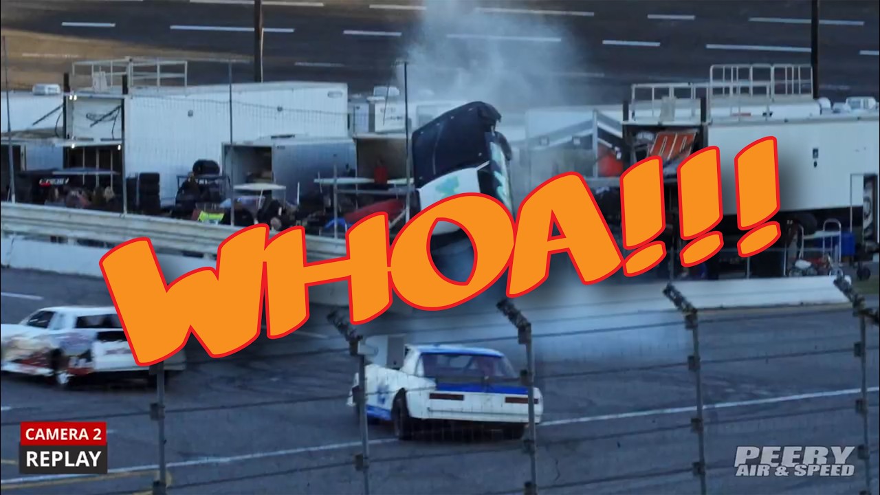 Unbelievable Pure Stock Crash @ Nashville Fairgrounds Speedway! 3-28-26 
