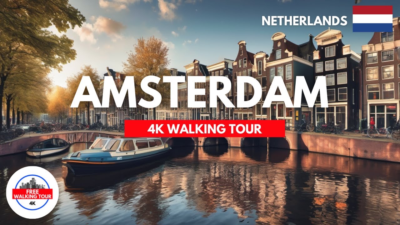 Amsterdam Walking Tour 4K/60FPS | Netherlands 2024