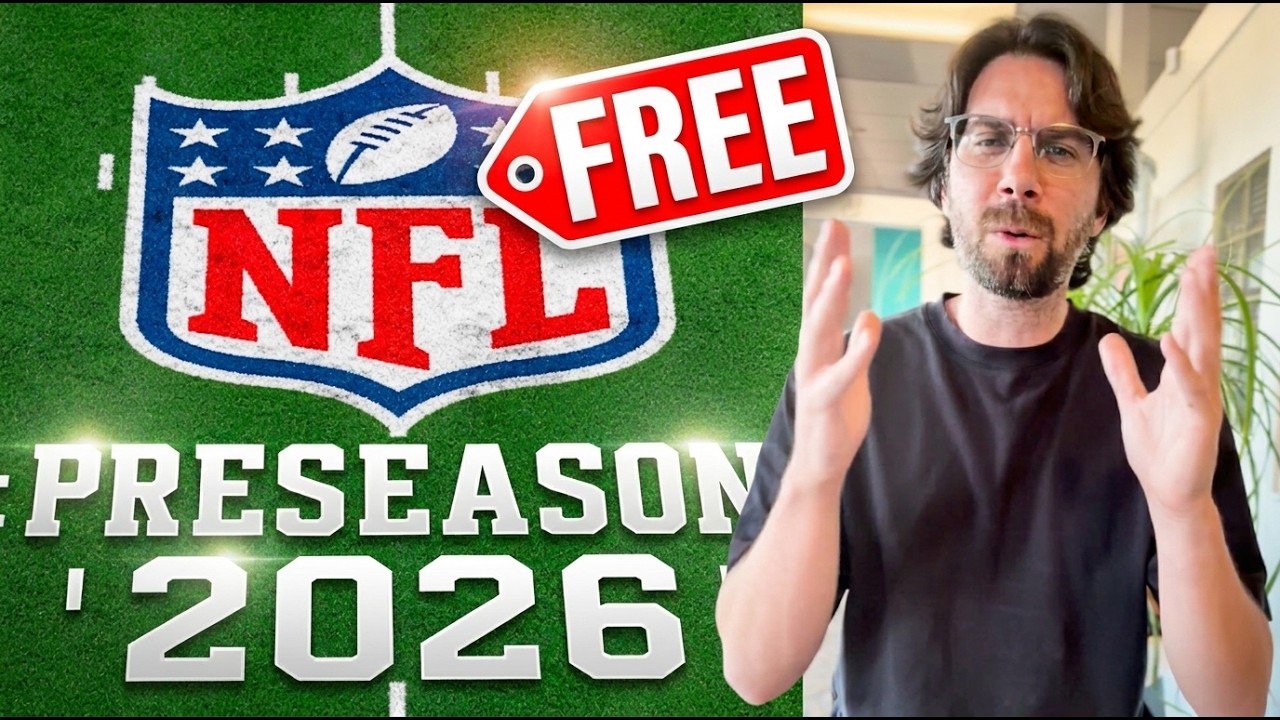 Как бесплатно посмотреть ВСЕ игры предсезонки NFL 2026 года