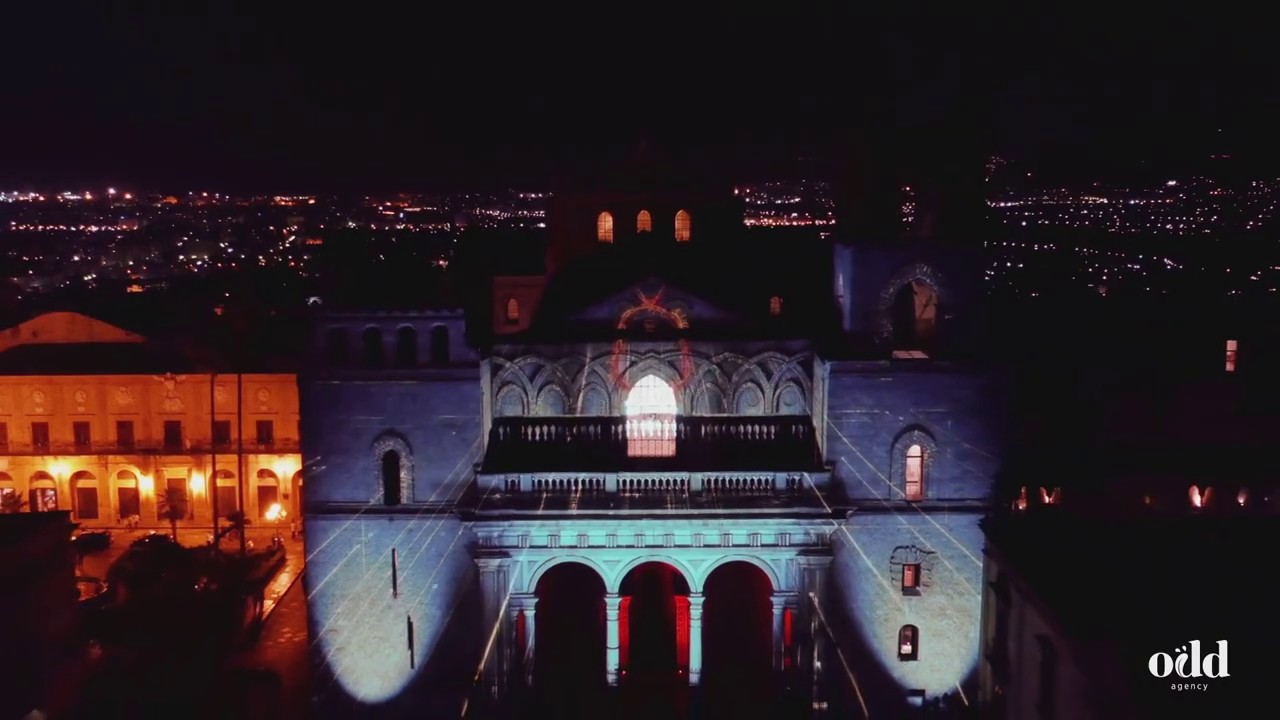 Il Sogno di Guglielmo - Videomapping sul Duomo di Monreale
