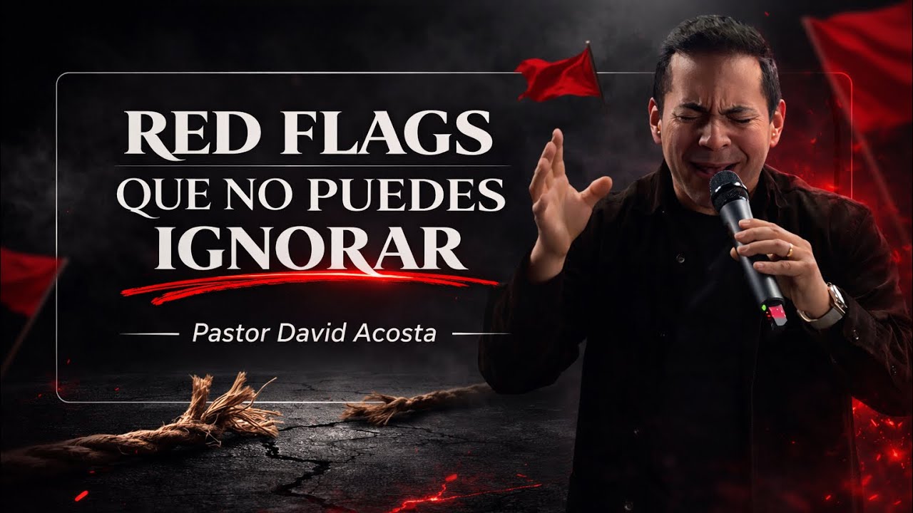 RED FLAGS QUE NO PUEDES IGNORAR- PS.DAVID ACOSTA
