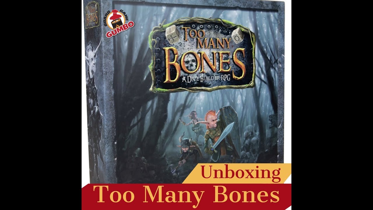 Too Many Bones unboxing