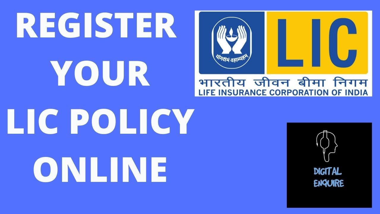 How to Register LIC Policy/How to Create Login ID/English/Policy Details/User Name/Password/New User