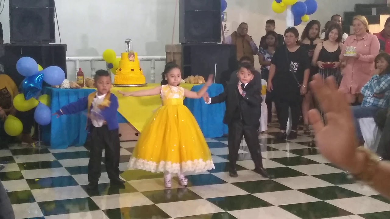 Coreografía de 3 años