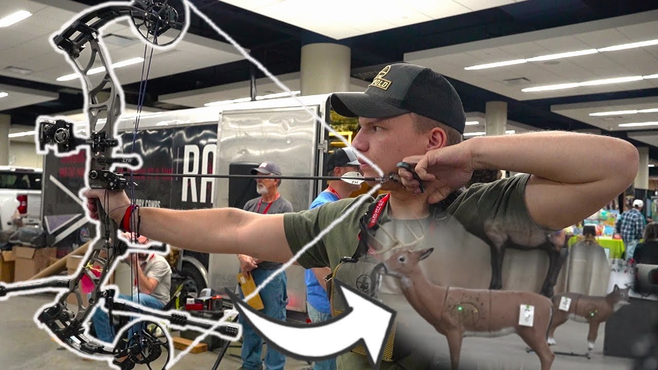 3D Archery at the Iowa Deer Classic! (the BEST outdoor show in the Midwest?)
