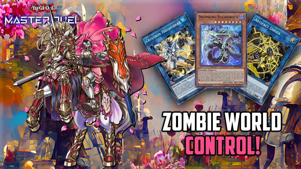 Yu Gi Oh! Master Duel - Zombie World Control! Baronne and Artifact!!