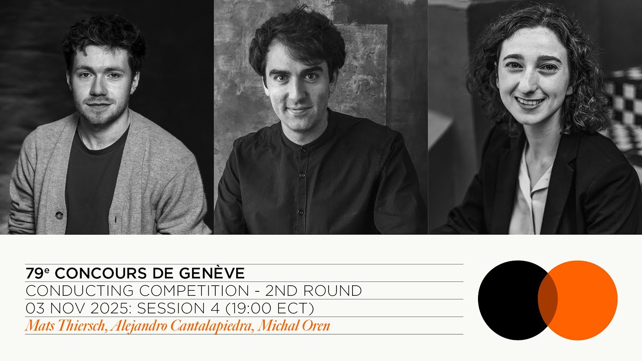 LIVE STREAM | 79th Concours de Gen&egrave;ve - Conducting 2nd Round (Session 4)
