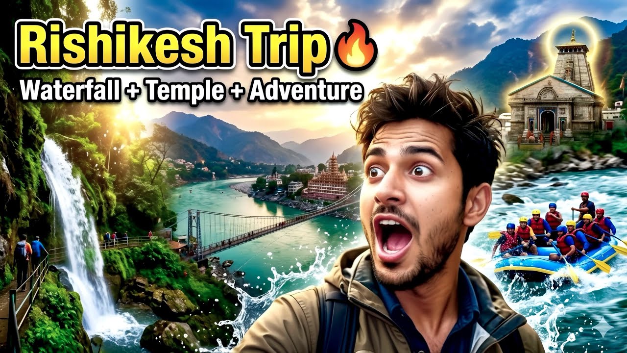 Rishikesh Jaane Se Pehle Ye Video Dekh Lo 😱| Rafting Price | Neer garh Waterfall | Nilkanth Temple