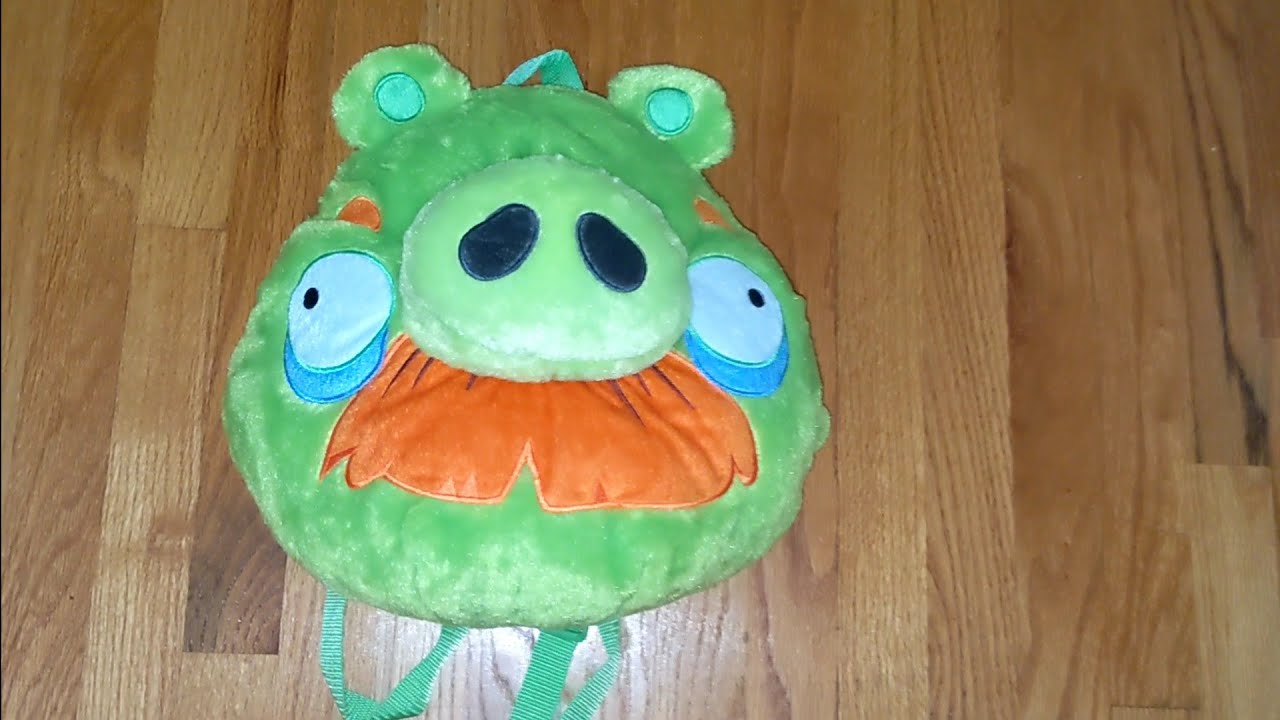 Angry Birds Plush #67 Animations Accessory Innovations Foreman Pig Backpack | AB Plush Collection