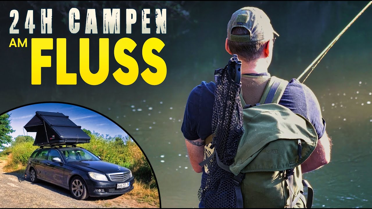 Goodbye Alltag! Entspannter Angel Overnighter im Dachzelt Minicamper