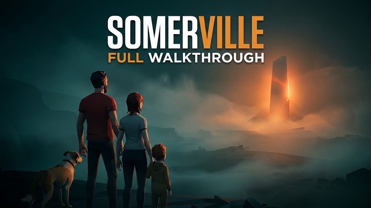 SOMERVILLE  - Full Game Walkthrough with Miscellaneous Trophies
