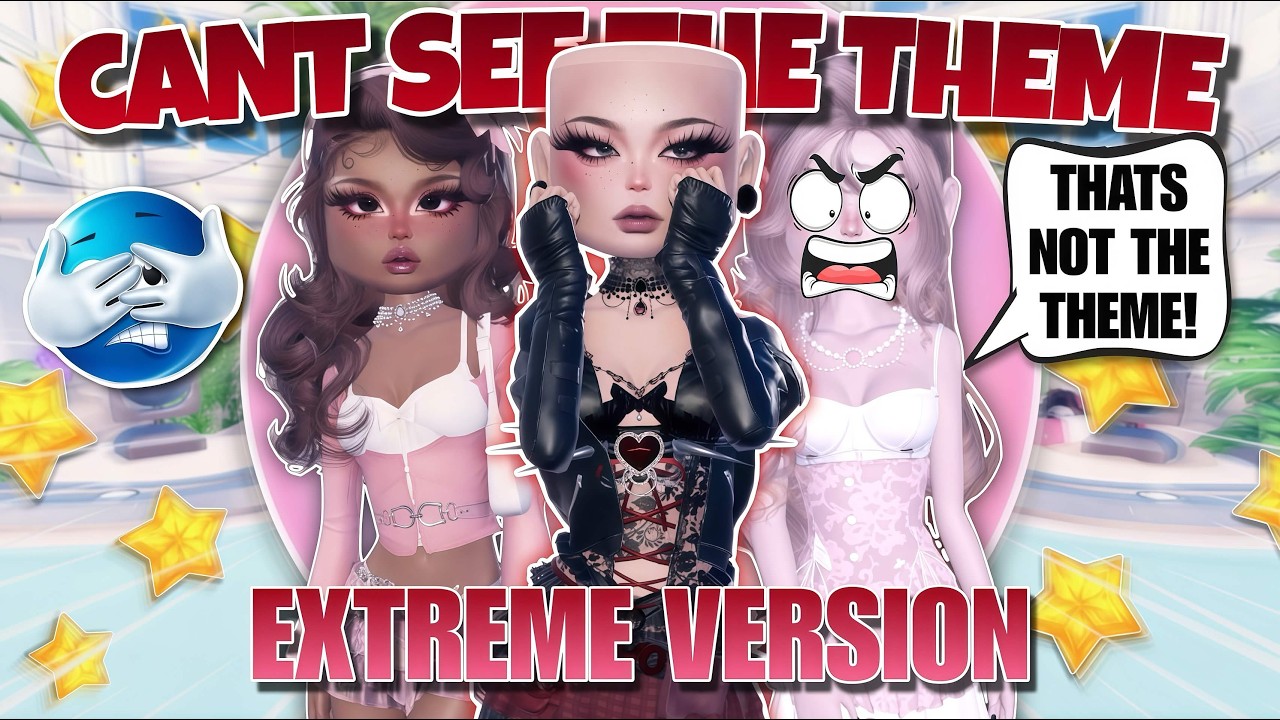 CANT See The Theme *EXTREME VERSION* In Dress To Impress!! (Roblox)