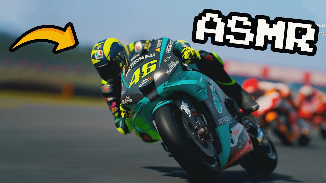 Relaxing MotoGP 21 ASMR Gameplay! (Whispers + Gum Sounds)