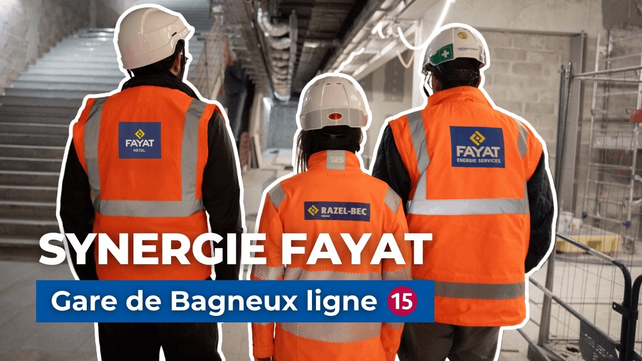 Synergie FAYAT sur la Ligne 15 du Grand Paris Express