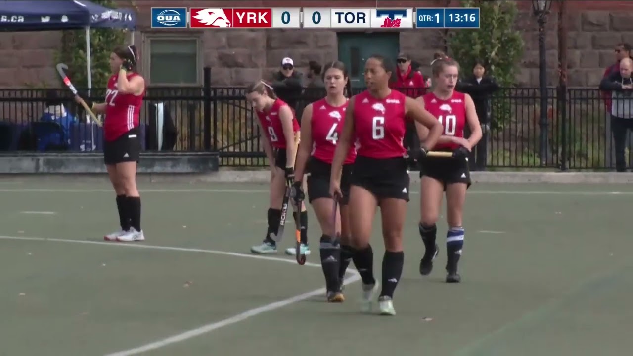 October 27, 2024 - OUA Field Hockey Bronze Medal Match - York Lions @ U of T Varsity Blues