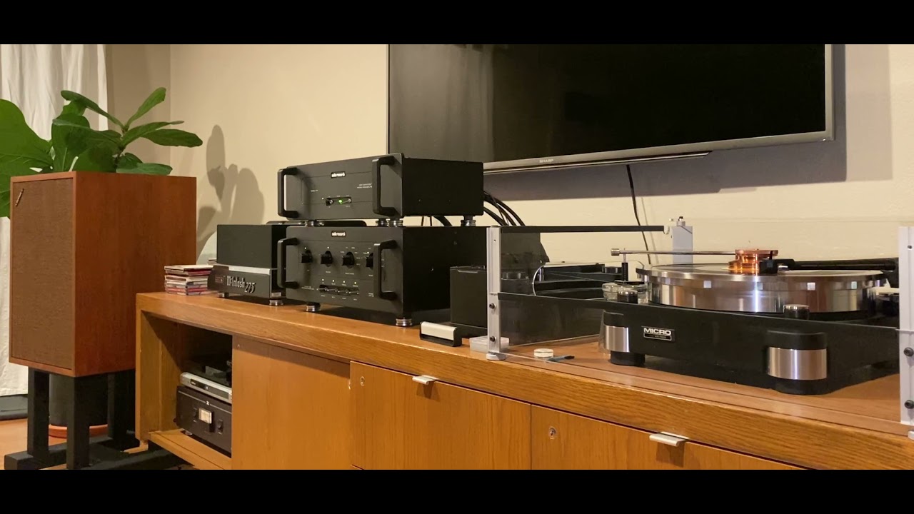 Micro Seiki RX-1500 Turntable / McIntosh 275 / Audio Research Reference One / Tannoy Red 12