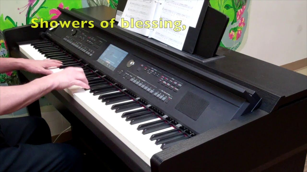 There Shall Be Showers of Blessing Piano Only