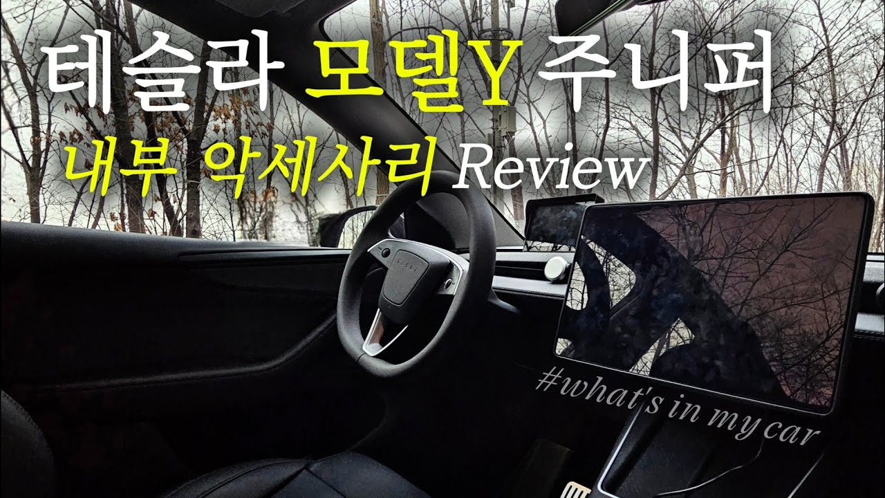 테슬라 모델Y 악세사리 17종 리뷰 | 2달 실사용 솔직 후기 | 알리 차량 용품 | 왓츠인마이카 | 차량용 방향제