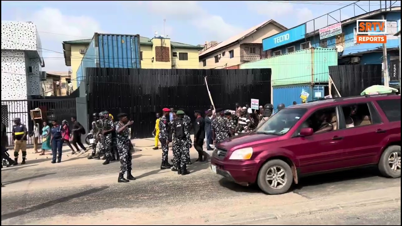Activists March On The Streets Of Lagos To Protest Continuous Detention Of Protesters
