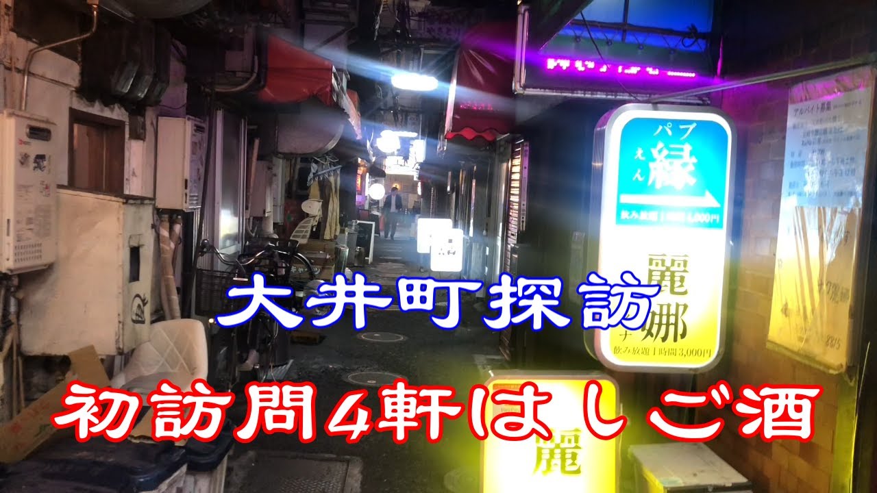 【グルメ旅】途中下車した大井町で新規開拓はしご酒♪川崎戻ってタンメン締め