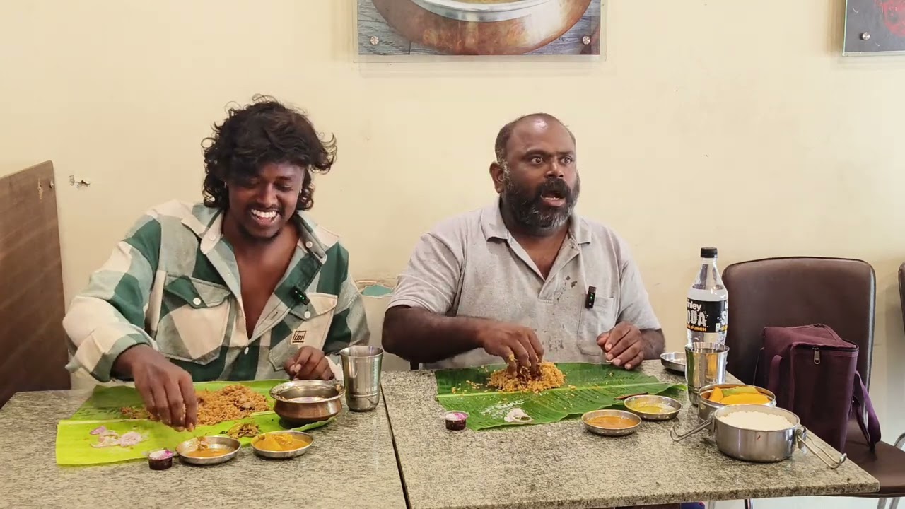 வணக்கம் டா புள்ள மதுர ஜன்னத் பிரியாணி கடையிலிருந்து#trending #food #support #viralvideo #fans #fun