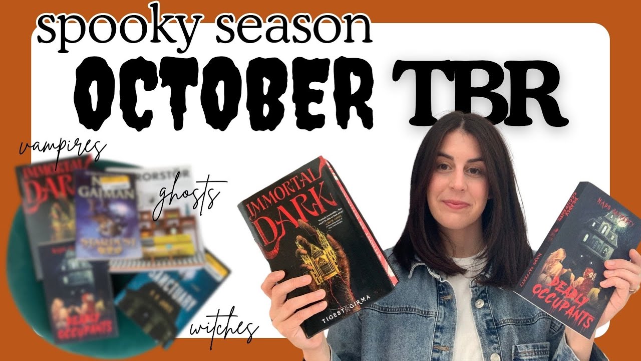 🎃my spooky season/october tbr | vampires, ghosts and witches, oh my! 👻