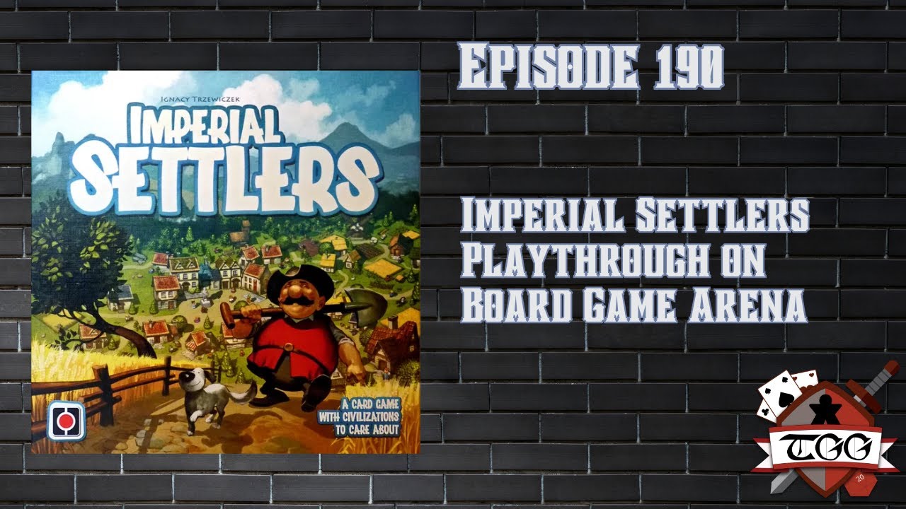 Imperial Settlers Playthrough on Board Game Arena | Full Online Gameplay Session