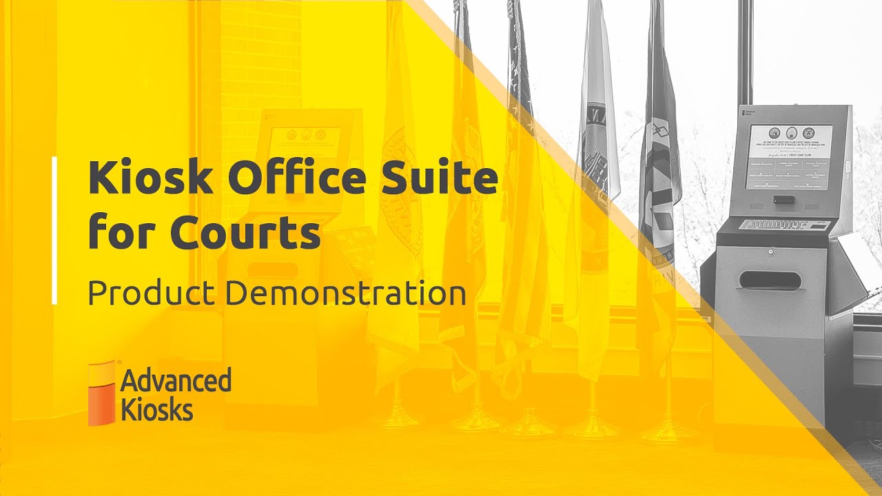 Court Kiosk Demonstration | Self-Service Technology for Courthouse Operations